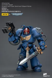 JOYTOY Ultramarines Terminator Squad Sergeant with Power Sword and Teleport Homer - Warhammer 40K - photo 3