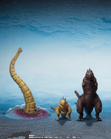 GODZILLA [2016] THE SECOND FORM & THIRD FORM & GIANT UNIDENTIFIED CREATURE SET 9
