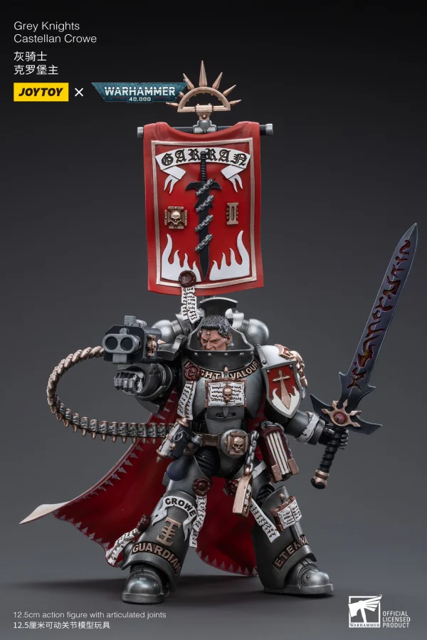JOYTOY Grey Knights Castellan Crowe - Warhammer 40K
