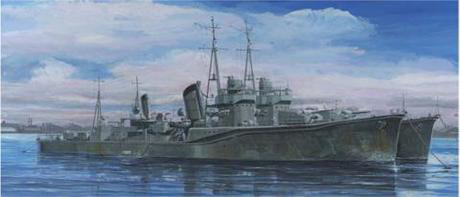 [TOKU-78] 1/700 IJN Destroyer Shiratsuyu Class [Murasame] & [Yudachi]