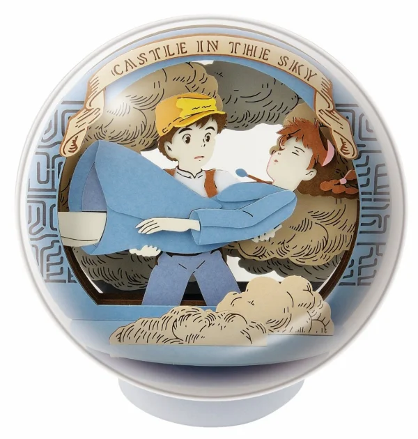 ENSKY PTB-11 Castle in the Sky Meeting the Girl Paper Theater Ball - Studio Ghibli
