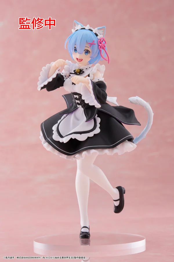 TAITO Re:Zero Starting Life in Another World Coreful Figure - Rem (Cat Maid Ver.) - Re:ZERO -Starting Life in Another World-