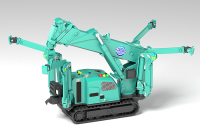 MODEROID MAEDA SEISAKUSHO Spider Crane (Green) 5