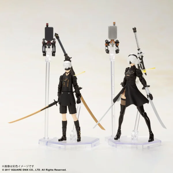 SQUARE ENIX NieR:Automata® Plastic Model Kit –  2B & 9S - NieR:Automata