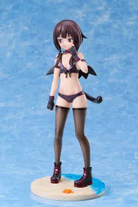 A.DIMENSION KONOSUBA:ANEXPLOSION on this wonderful world!! Megumin -Chomusuke Swimsuit- Ver. 1/7 Complete Figure - KONOSUBA -God's Blessing on This Wonderful World! - photo 5