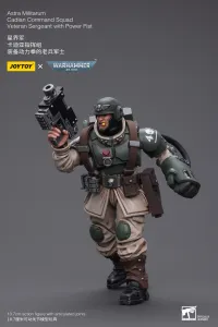 JOYTOY Astra Militarum Cadian Command Squad Veteran Sergeant with Power Fist - Warhammer 40K - photo 2