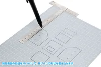 Wave Co. Plastic Plate Gray with BLUE scale B5 (2.0mm 1pcs) - Tools - photo 6