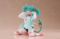 TAITO Hatsune Miku Desktop Cute Figure (Cat Ear T-Shirt Ver.) Reissue - Hatsune Miku - photo 1