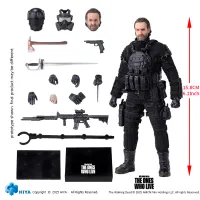 HIYA TOYS Exquisite Super 1/12 Scale 6 Inch The Walking Dead The Ones Who Lived Rick Action Figure - The Walking Dead - photo 5