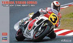 Hasegawa 1/12  YAMAHA YZR500 (0WA8) "TEAM LUCKY STRIKE ROBERTS 1989" - Scale Kits