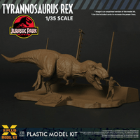 1/35 Scale Plastic Model Kit Jurassic Park Tyrannosaurus rex 14