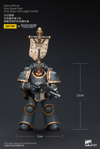 Space Wolves Grey Slayer Pack Grey Slayer With Legion Vexilla 8