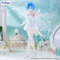 FuRyu Re:ZERO -Starting Life in Another World- BiCute Pure Figure -Rem Little Wings- - Re:ZERO -Starting Life in Another World- - photo 1