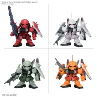 BANDAI HOBBY BB SENSHI ZGMF ZAKU SERIES SET - SD BB - photo 1