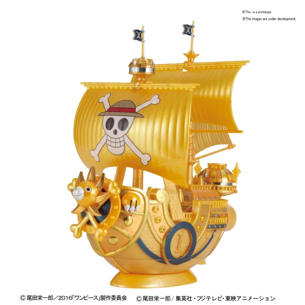 BANDAI HOBBY One Piece - Grand Ship Collection - Thousand Sunny (Film Gold) - ONE PIECE