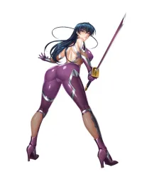 Second Axe SECOND AXE HENTAI ACTION Asagi Igawa Metallic Color ver. - Taimanin Series - photo 16
