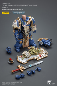 Ultramarines Primaris Captain with Relic Shield and Power Sword 5