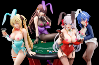 Elfine Phillet wearing flower’s purple bunny costume with Nip Slip Gimmick System 19