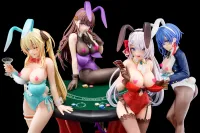 Hakoiri-musume Elfine Phillet wearing flower’s purple bunny costume with Nip Slip Gimmick System - The Demon Sword Master of Excalibur Academy - photo 19