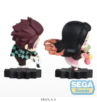 SEGA mOH!ment Anime "Demon Slayer: Kimetsu no Yaiba" Mini Figure Vol.1 (EX) [Pack of 2: 1 Tanjiro, 1 Nezuko] - Demon Slayer: Kimetsu no Yaiba - photo 5