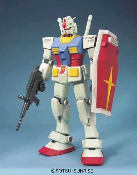 BANDAI HOBBY Jumbo Grade RX-78-2 Gundam Anime Color Ver - Mobile Suit Gundam