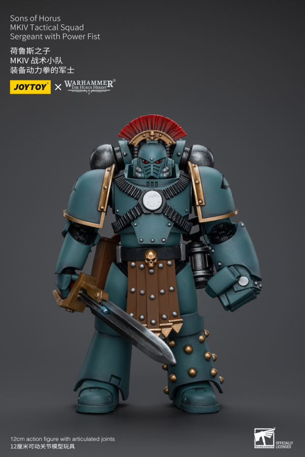 Sons of Horus MKIV Tactical Squad Sergeant with Power Fist