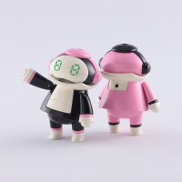 [CW17] Tiny MechatroMATE No.02 Black & Peach (Two kits in the box) 4