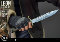 Ultimate Premium Masterline Resident Evil 4 Leon S. Kennedy versus Chainsaw Villager 41