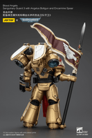 Blood Angels Sanguinary Guard 3 with Angelus Boltgun and Encarmine Spear 23