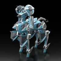 GOOD SMILE COMPANY MODEROID Tzendolimble: Mass-Production Color Ver. - Knight's & Magic - photo 10