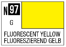 Acrysion N97 - Fluorescent Yellow (Semi-Gloss/Primary)