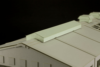 1/80 Scale Paper kit Train depot 8