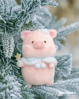 TOYZEROPLUS LuLu the Piggy Winter Series - Snow Elf Lu Plush Keychain - LuLu The Piggy - photo 4