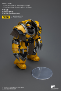 Imperial Fists Legion Cataphractii Terminator Squad Legion Cataphractii with Lightning Claws 4