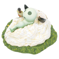 Upon San's Mask Statue Desk Clock 5