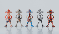Archive of Adventure [Vol.1] (BOX/10) "ONE PIECE", TAMASHII NATIONS LUFFY's 6