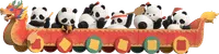 52TOYS Panda Roll Dragon Boat Racing - PANDA ROLL - photo 1
