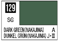 Mr. Color 129 - Dark Green (Nakajima) (Semi-Gloss/Aircraft) 1
