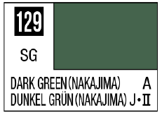 Mr. Color 129 - Dark Green (Nakajima) (Semi-Gloss/Aircraft)