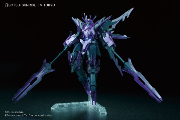 HGBF 1/144 Transient Gundam Glacier