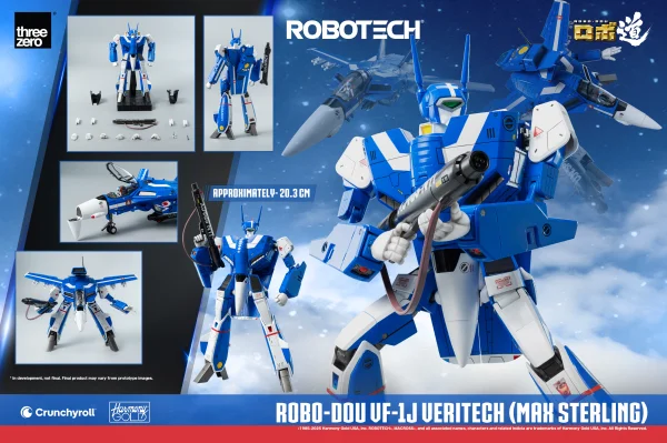 threezero ROBO-DOU ROBOTECH VF-1J Veritech (Max Sterling) - ROBOTECH