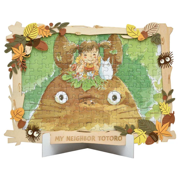 ENSKY 108P-DW01 Art Decoration Paper Theater - Totoro (Wood Style) - Studio Ghibli