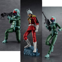 Principality of Zeon Army Soldier 04-06 (Normal Suit Soldier & Char Aznable) 2