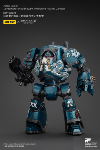 Alpha Legion Contemptor Dreadnought with Gravis Plasma Cannon 5