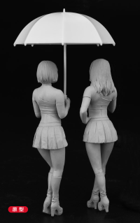 [FC09] 1:24 PADDOCK GIRLS FIGURE (Two kits in the box) 5