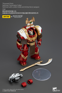 Thousand Sons Sekhmet Terminator Cabal Sekhmet With Combi-Melta And Achea Force Weapon 5