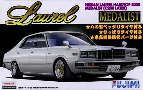 Fujimi [ID-169] 1/24 Nissan Laurel 2000 4Door Medarist (230 Later) - Scale Kits