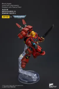 JOYTOY Blood Angels Jump Pack Intercessors Sergeant With Plasma Pistol - Warhammer 40K - photo 5