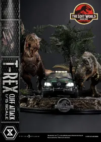 Prime 1 Studio Legacy Museum Collection The Lost World: Jurassic Park (Film) T-Rex Cliff Attack 1/15 scale Bonus Version - Jurassic Park - photo 15