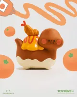 TOYZEROPLUS Foodie Dinosaur - Mini Fuji Fried Shrimp Curry Rice - dogdogbengpeng - photo 1